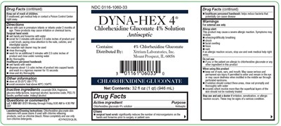32oz Dyna-hex 4 Sq (4 Dyna Hex 32oz Sq)